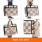 4 Pack Clear Clothes Storage Bags, 40L Plastic Blanket Storage Bags, Vinyl Foldable Moving Bags with Zipper, Closet Organizers and Storage Containers for Bedding, Duvet, Comforter